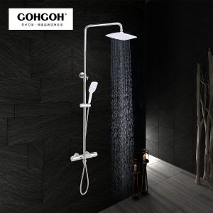 GOHGOH 全銅明裝 掛墻式 增壓淋雨花灑V2